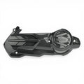 Moto Shopy Yamaha Aerox 155 Engine Cover ( CVT Cover ) Carbon - Moto Shopy Accessories