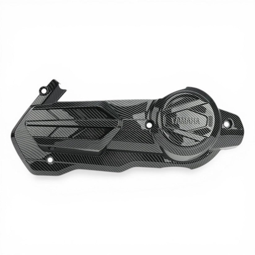 Moto Shopy Yamaha Aerox 155 Engine Cover ( CVT Cover ) Carbon - Moto Shopy Accessories