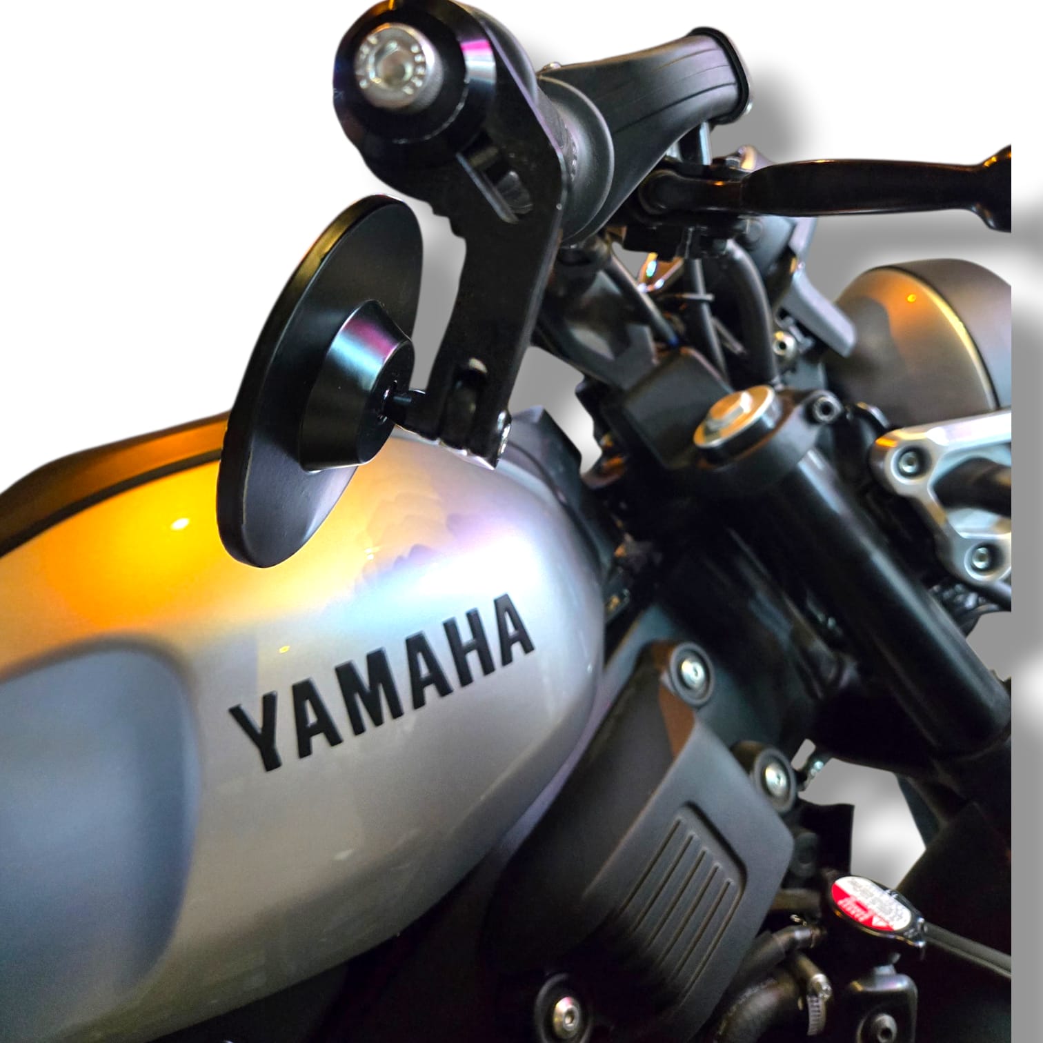 Adjustable Bar End Mirror For Bike Anti-Glare ( Universal )