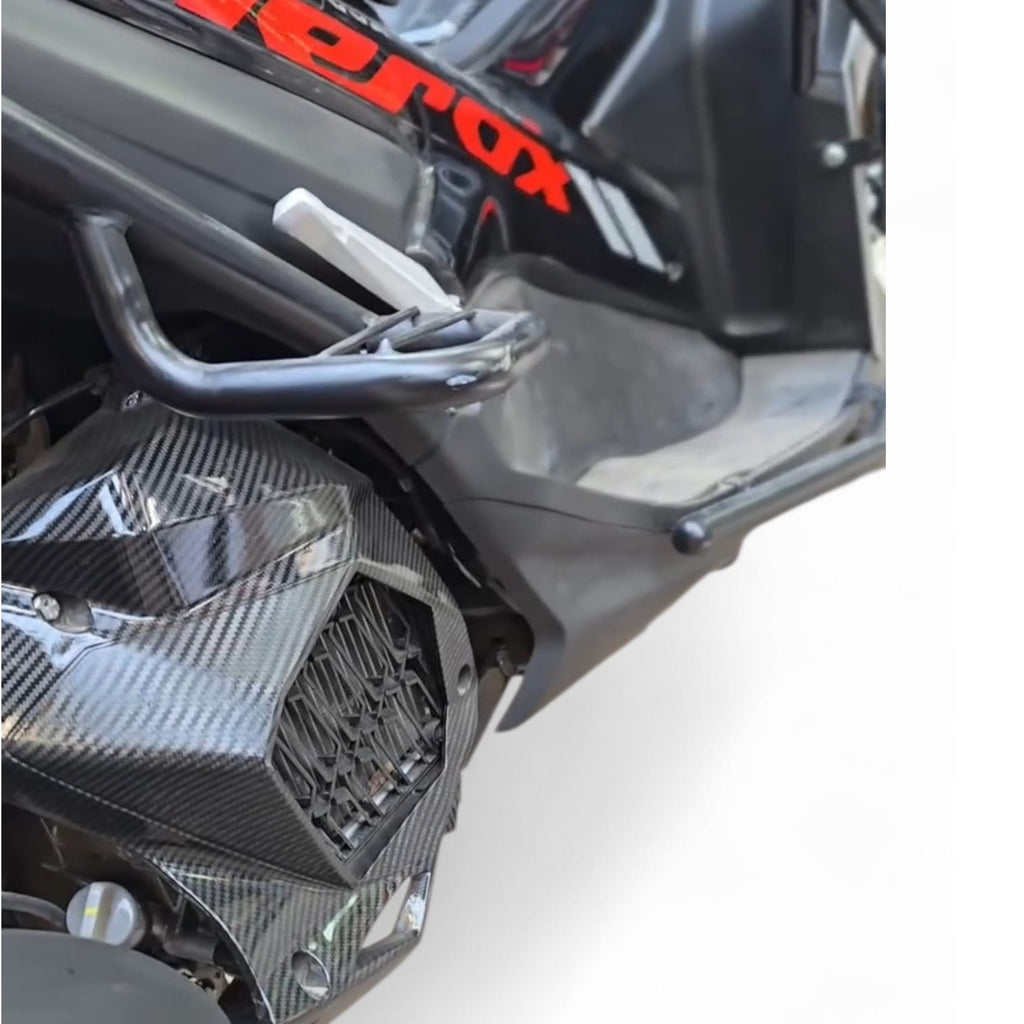 Aerox 155 Radiator Guard carbon