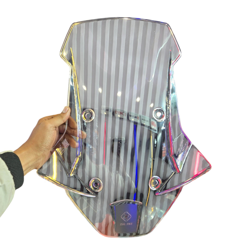 Aerox 155 aerodynamic front visor