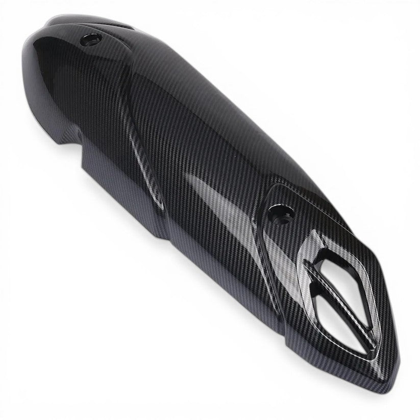 Aerox 155 silencer guard carbon fiber style
