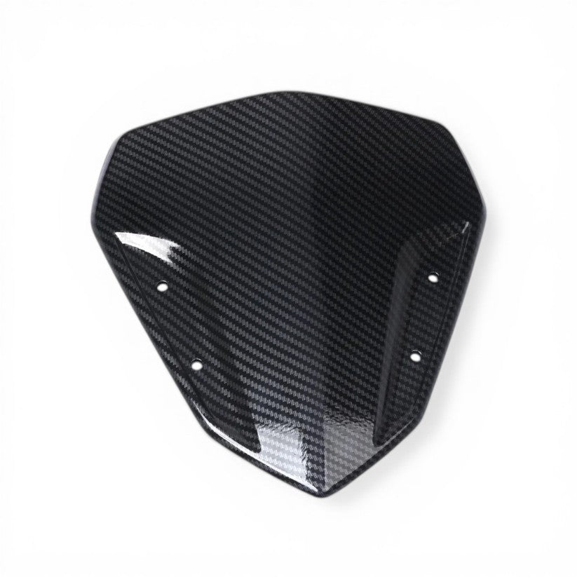 Aerox 155 small carbon visor front windscreen