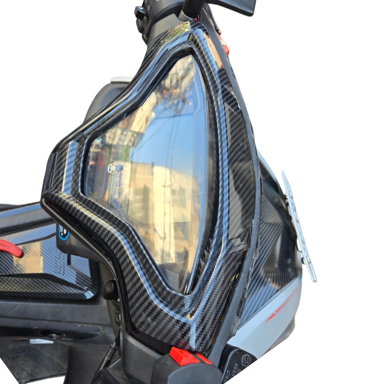 Aerox 155 speedometer carbon 