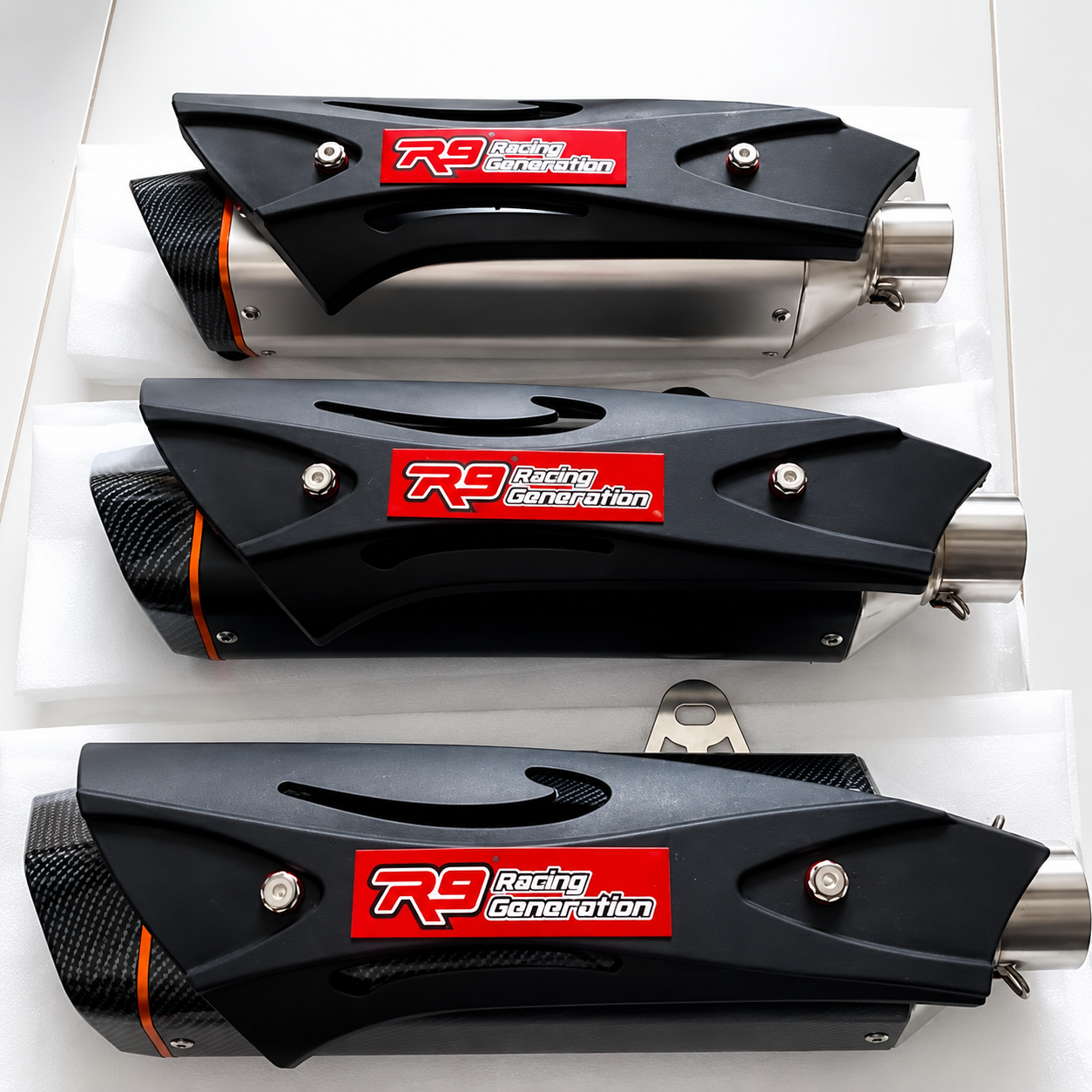 Akrapovic R9 Style Exhaust with DB Killer