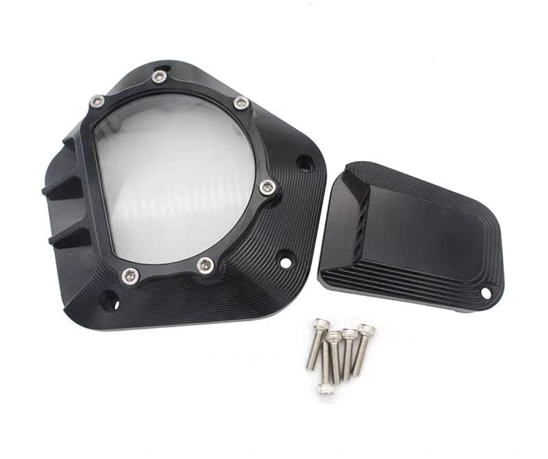 CNC Engine Cover for Yamaha Aerox 155 black color