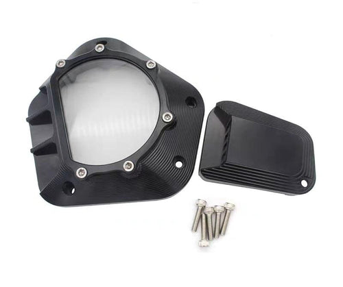 CNC Engine Cover for Yamaha Aerox 155 black color