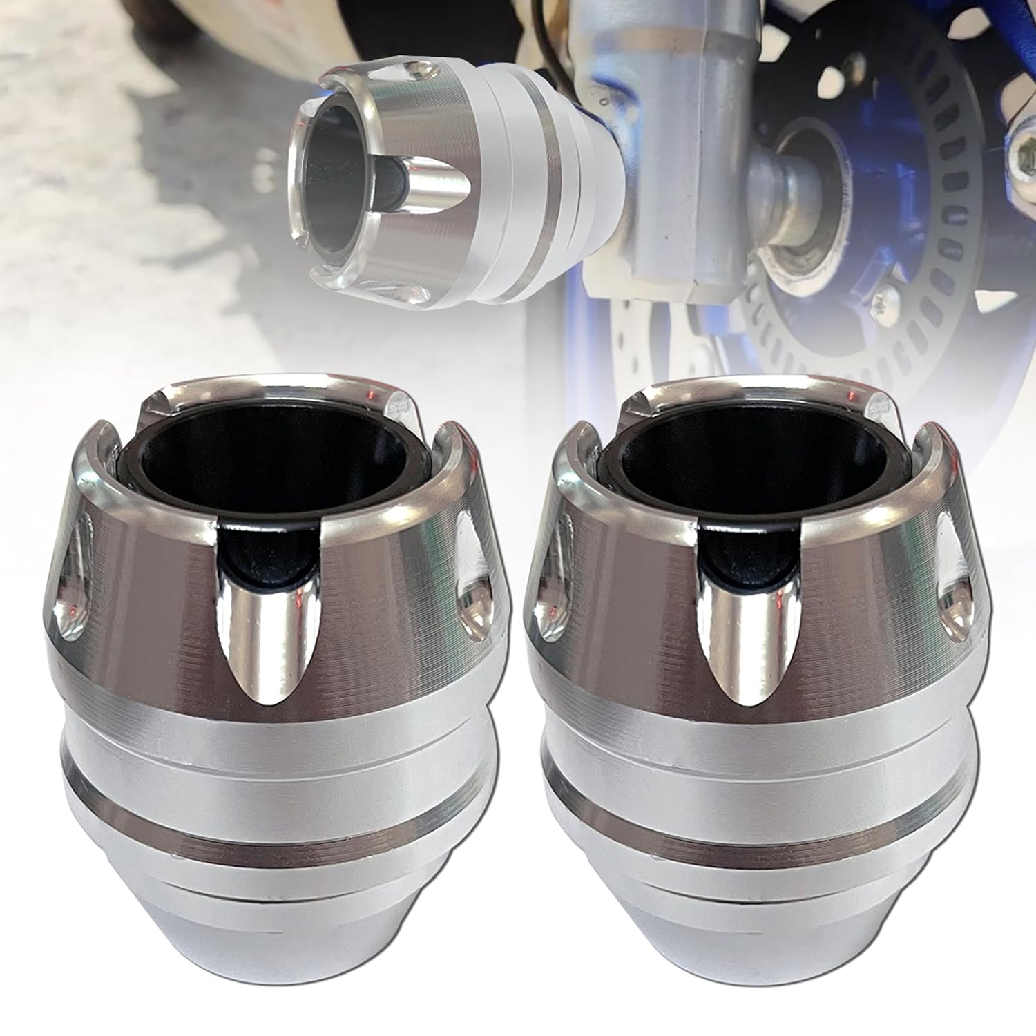 CNC aluminium fork guard for bike