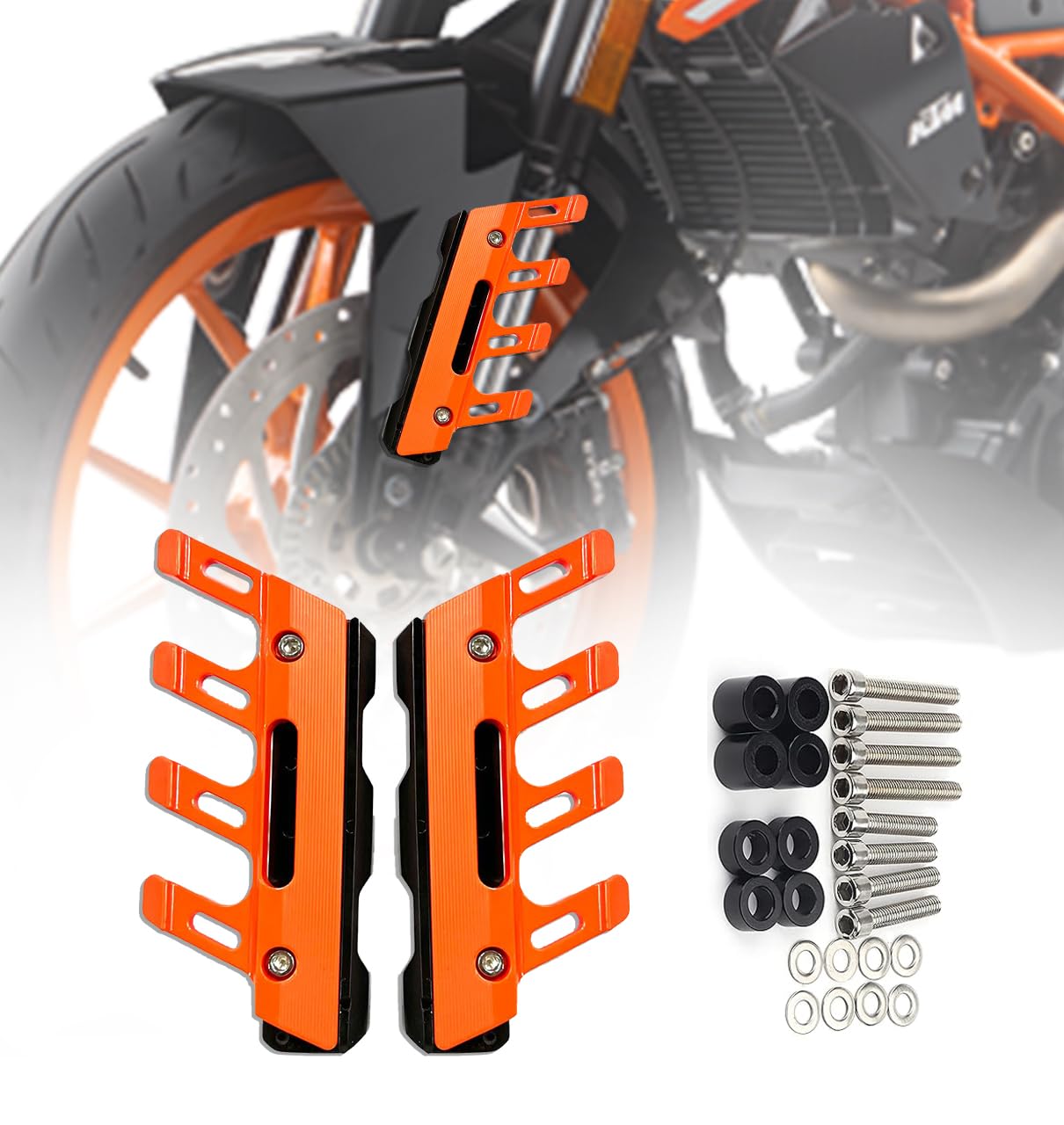 CNC aluminium suspension guard