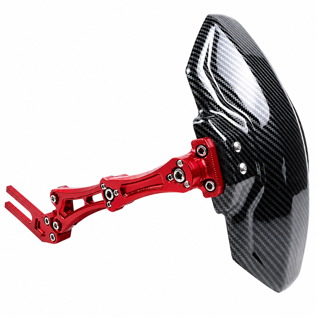 CNC rear wheel mudguard protector for bikes