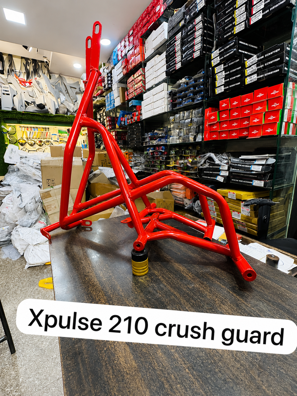 Hero XPulse 210 Heavy Crash Guard | Heavy Duty Engine & Crash Protection Guard