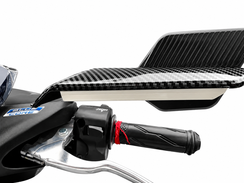Universal LED Wing Mirror with Indicator for Motorcycles | Stylish Rear View Side Mirrors with Turn Signal Light | Compatible with All Bikes