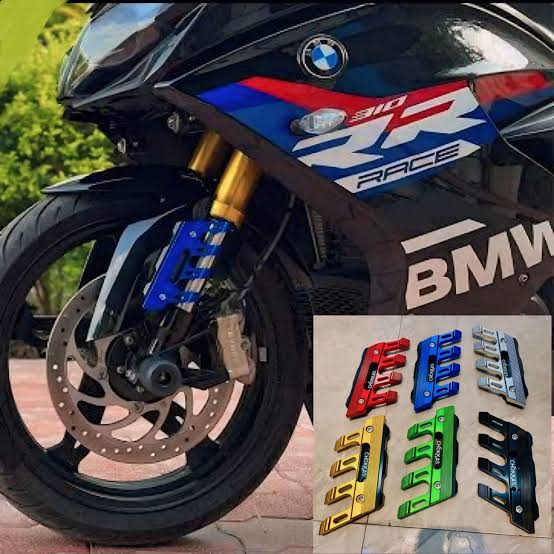 Front suspension slider for motorcycle