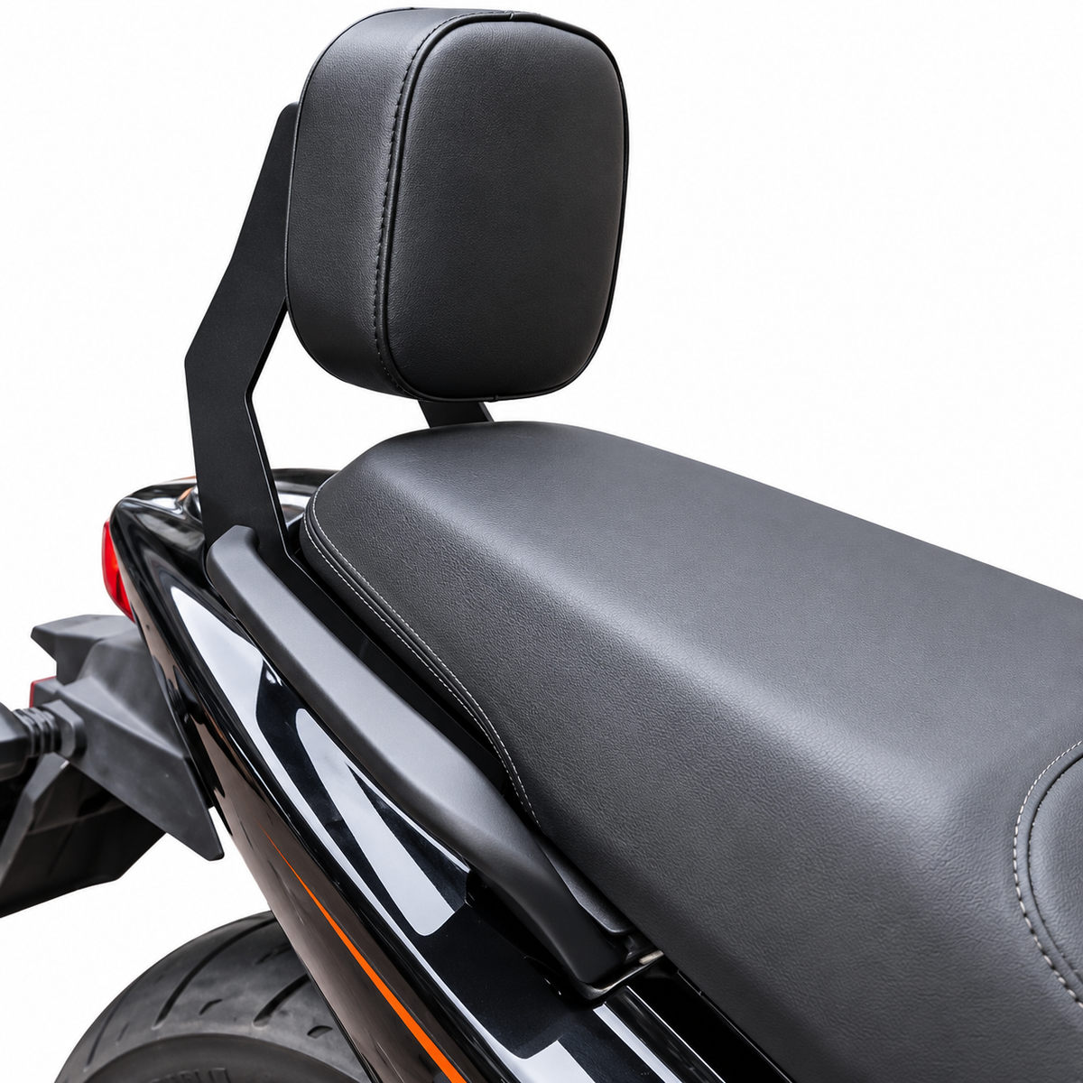 Harley-Davidson X440 heavy duty backrest with mounting bracket