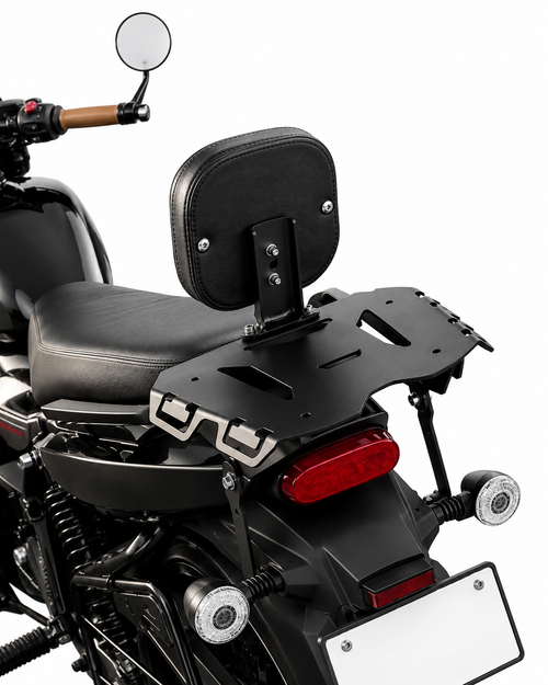 Harley X440T Top Rack with Backrest