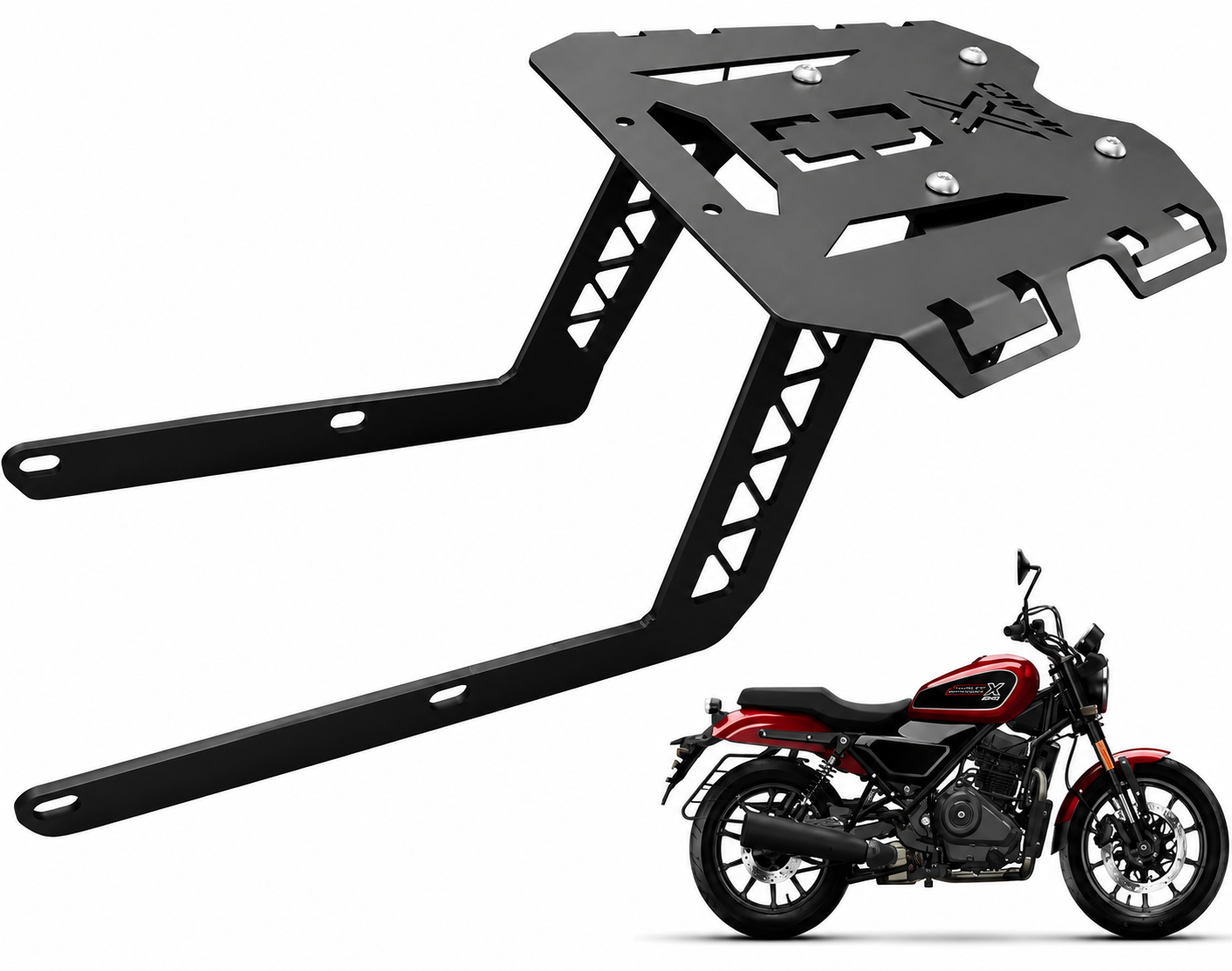 Harley X440 rear carrier