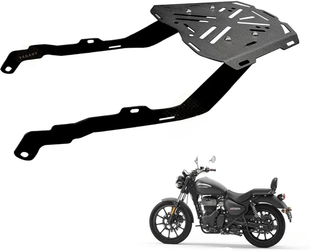 Hunter 350 top rack installed rear view