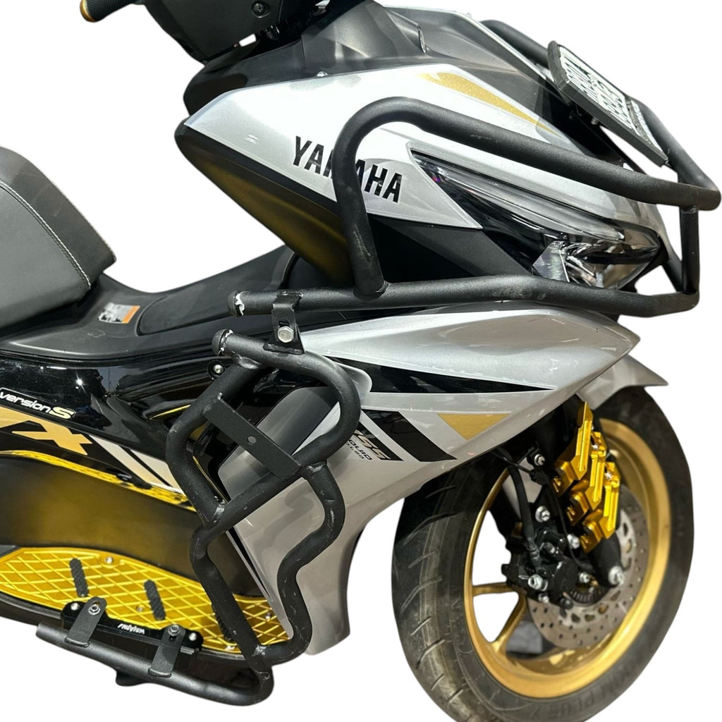 Yamaha Aerox 155 Crash Guard With Ladies Footrest