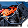 KTM Duke 390 Gen 3 crash guard installed engine protection frame