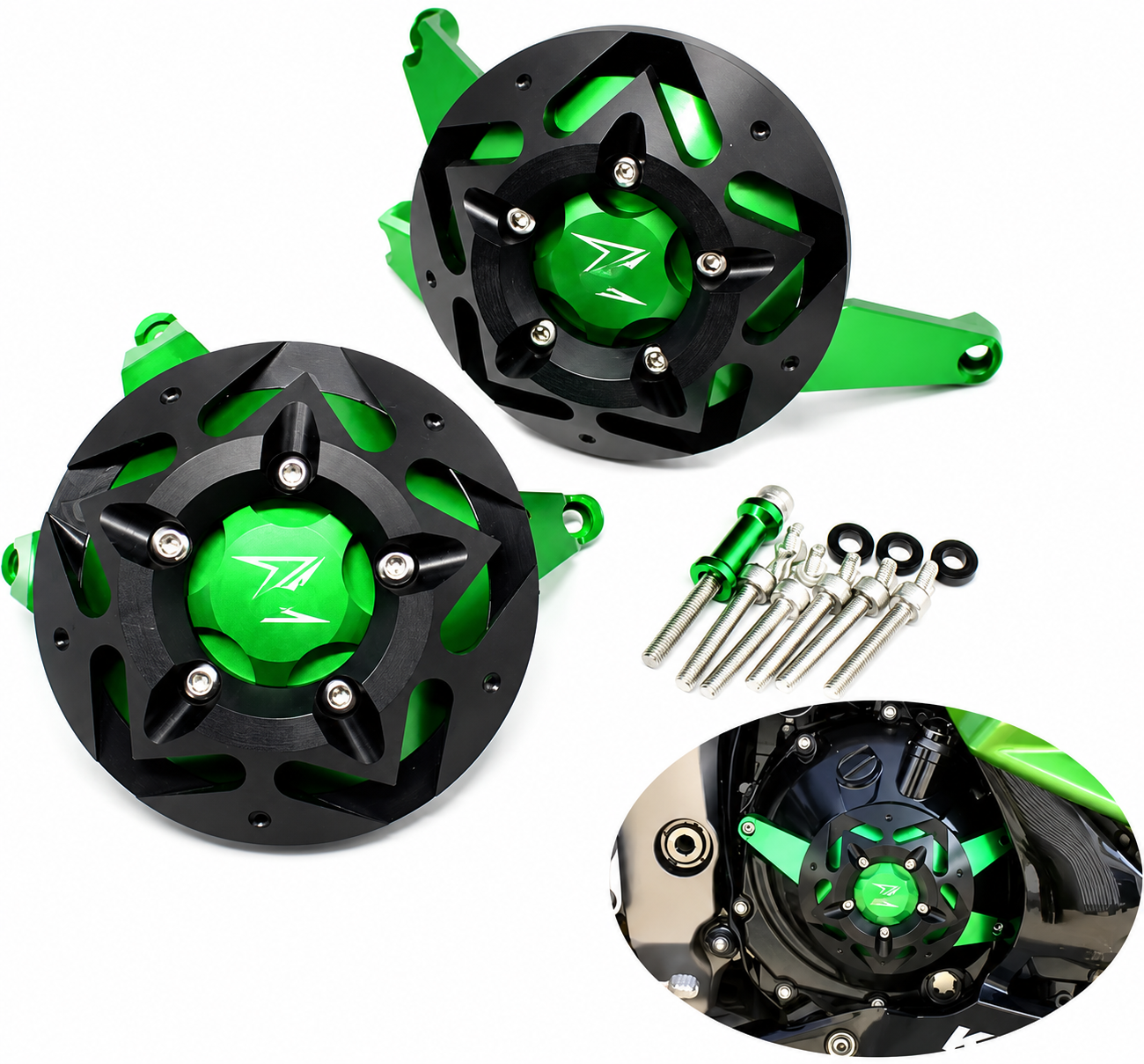 Kawasaki Z900 Engine Side Cover Accessory