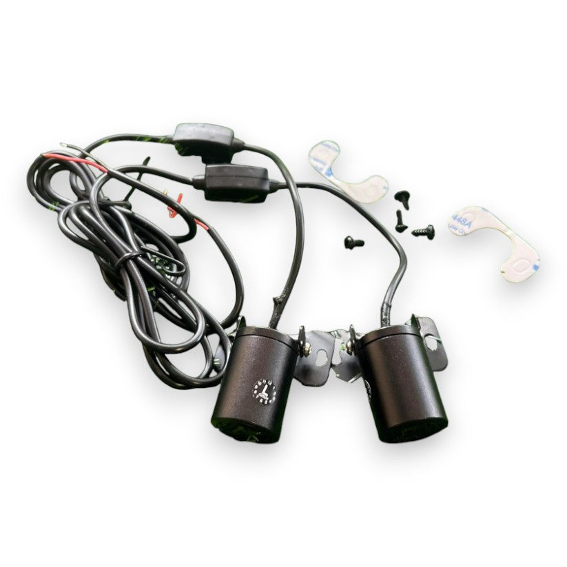 LED angel wings DRL for bikes