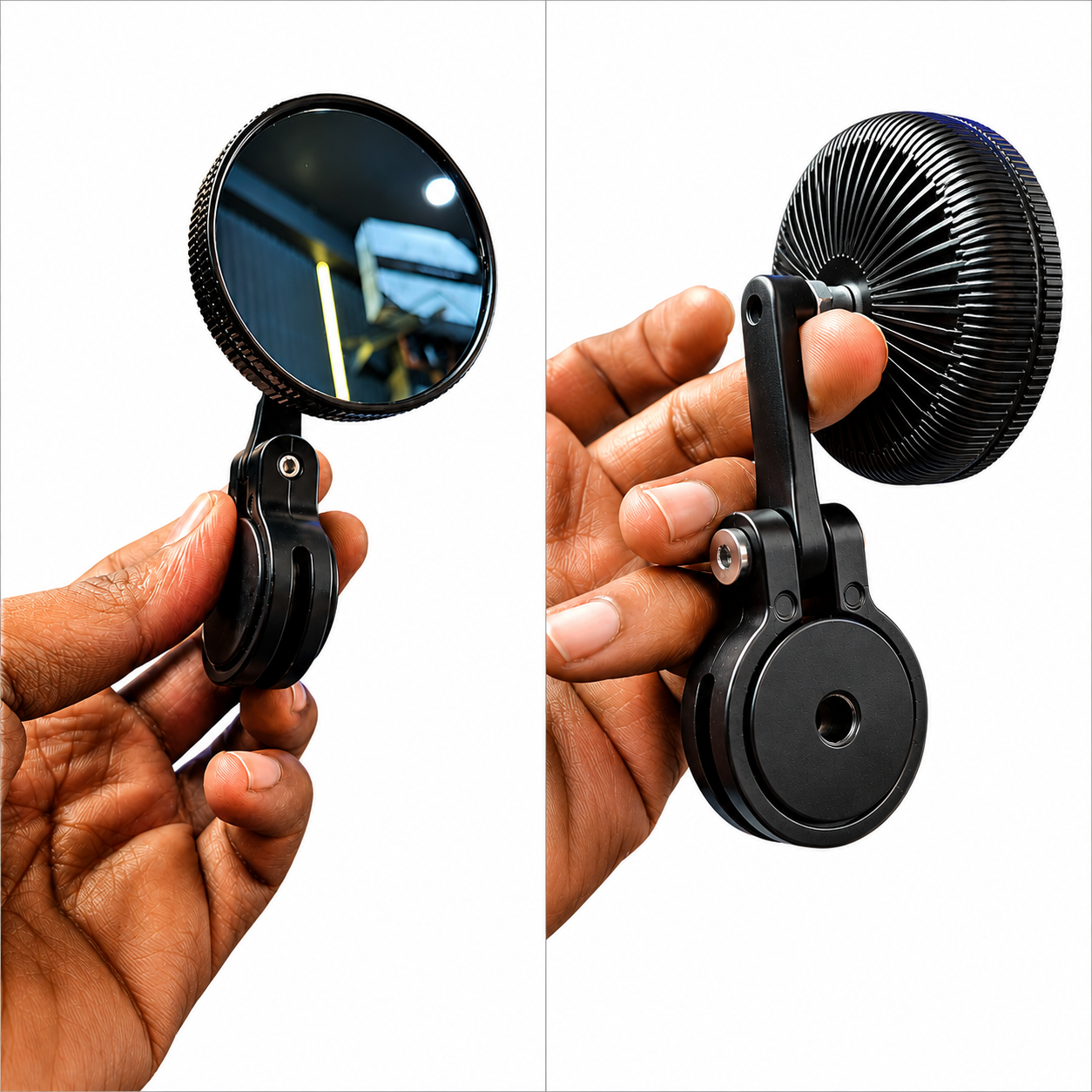 Mini CNC Aluminum Bar End Mirror