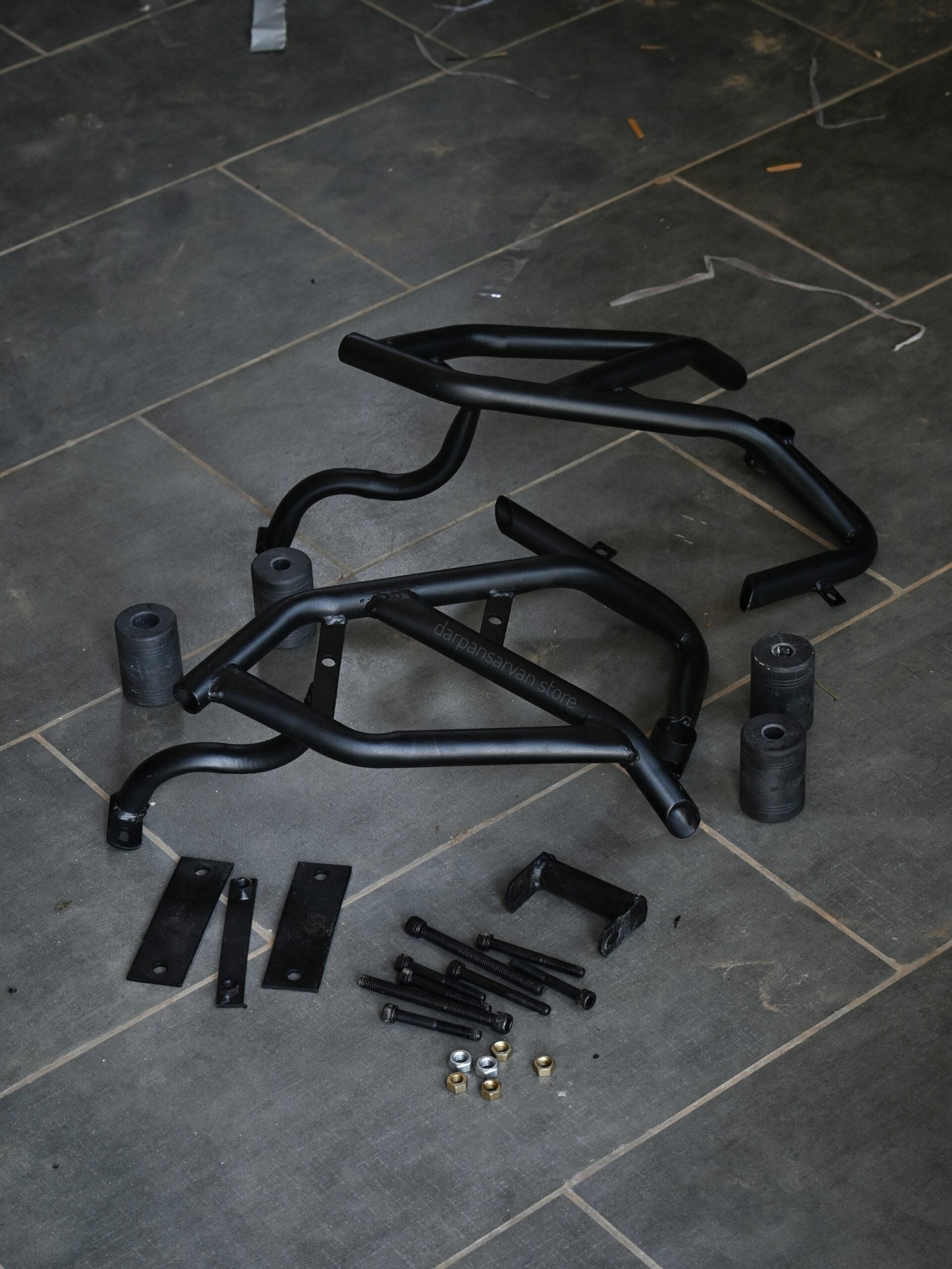 R15M heavy duty crash guard with sliders