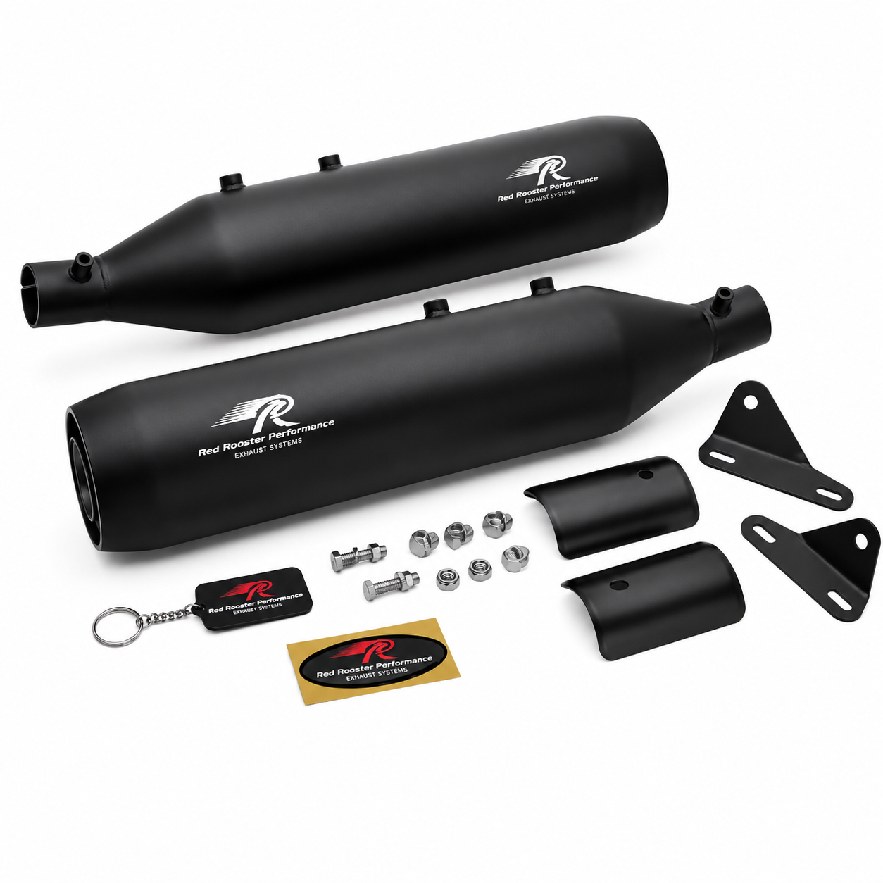 Red Rooster Exhaust for Super Meteor 650