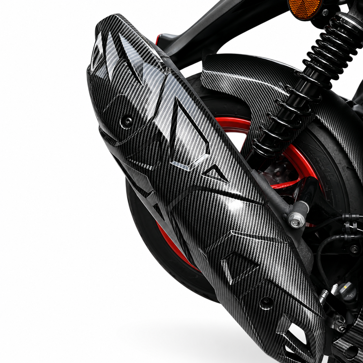 SILENCER COVER FOR AEROX 155