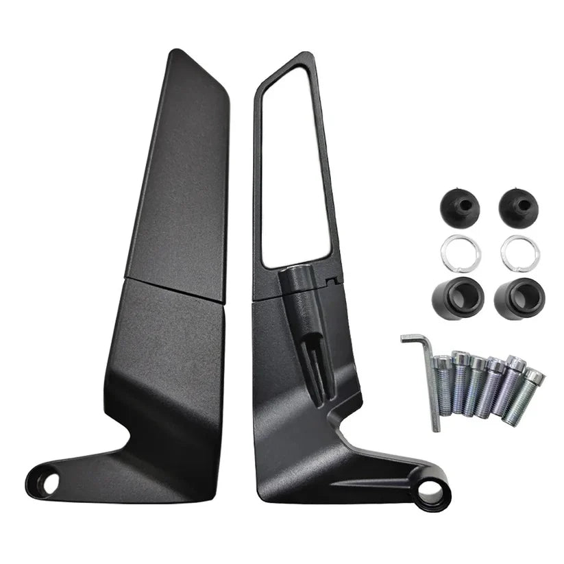 Sporty motorcycle side mirror