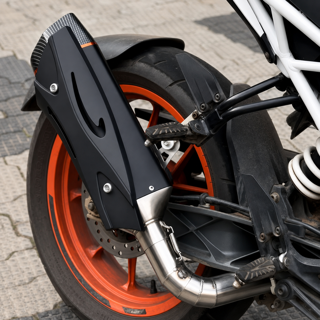 Stainless Steel R9 Bike Exhaust