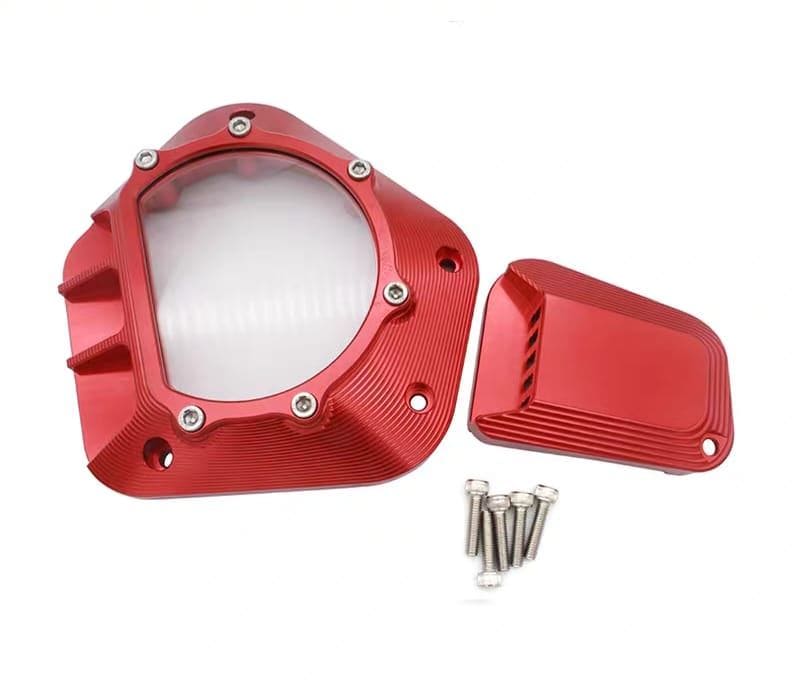 Stylish CNC engine casing cover for Aerox scooter