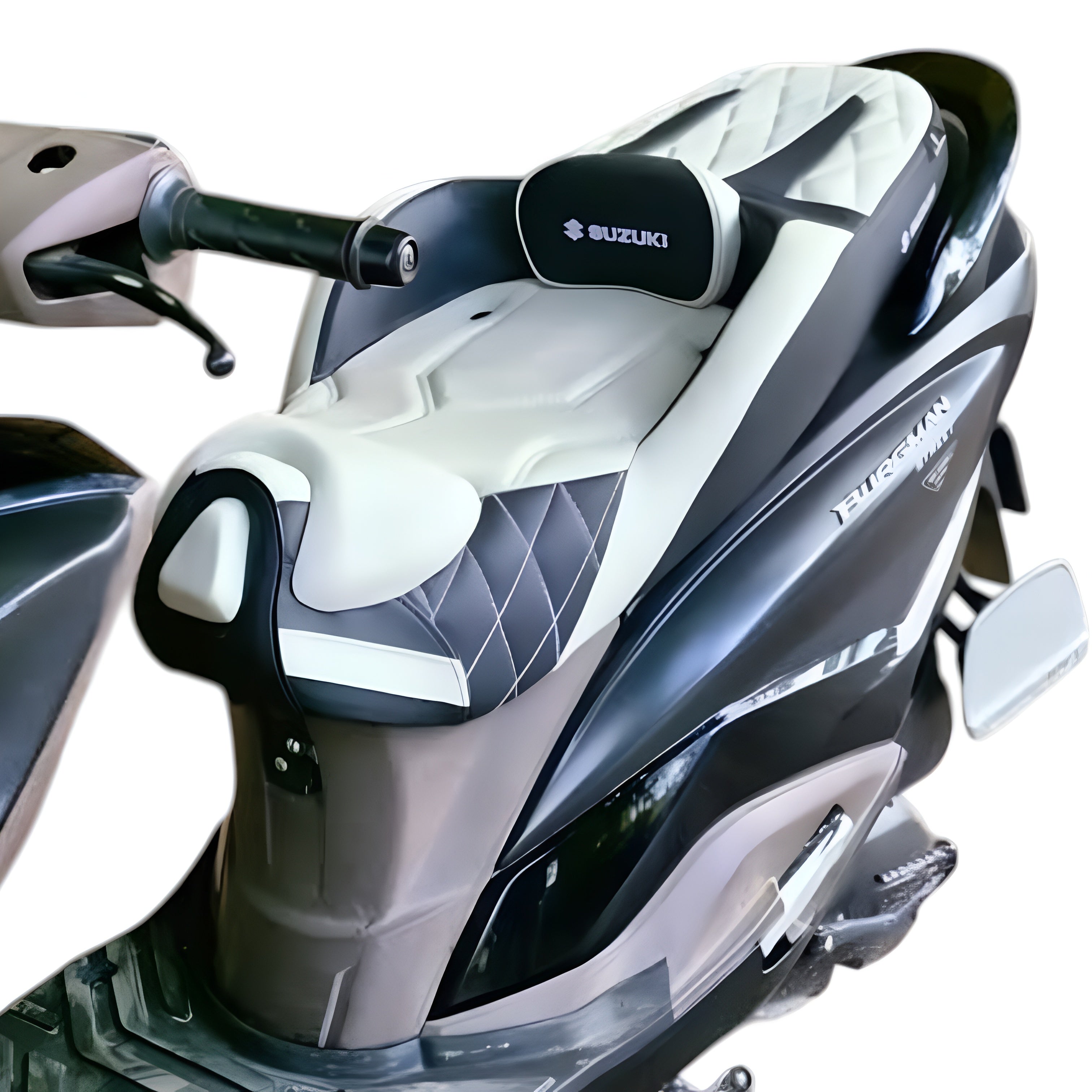Suzuki Burgman stylish modified seat