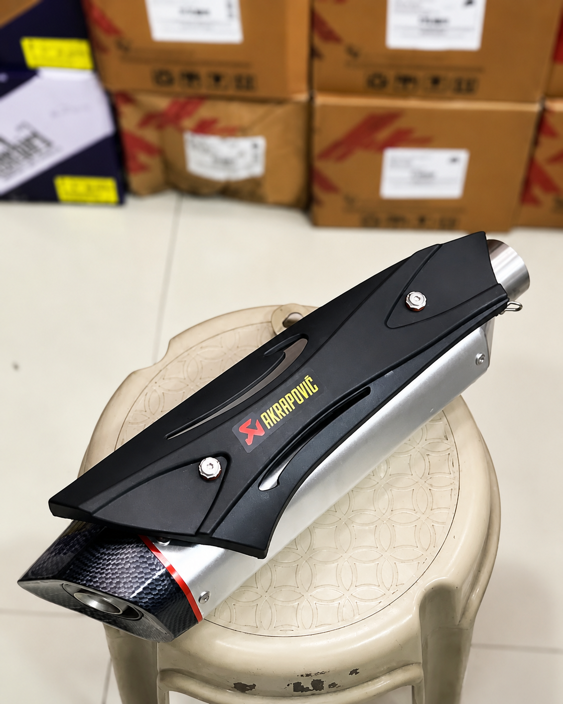 Universal 51mm Slip-On Muffler