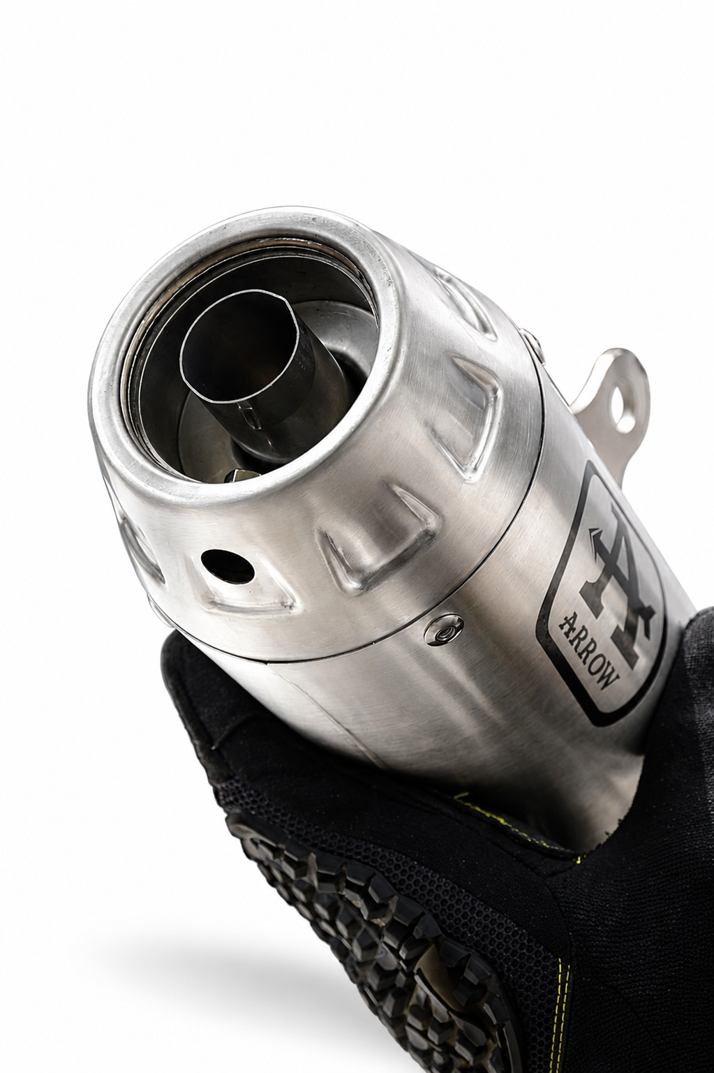 Universal Bike Exhaust with Removable Baffle