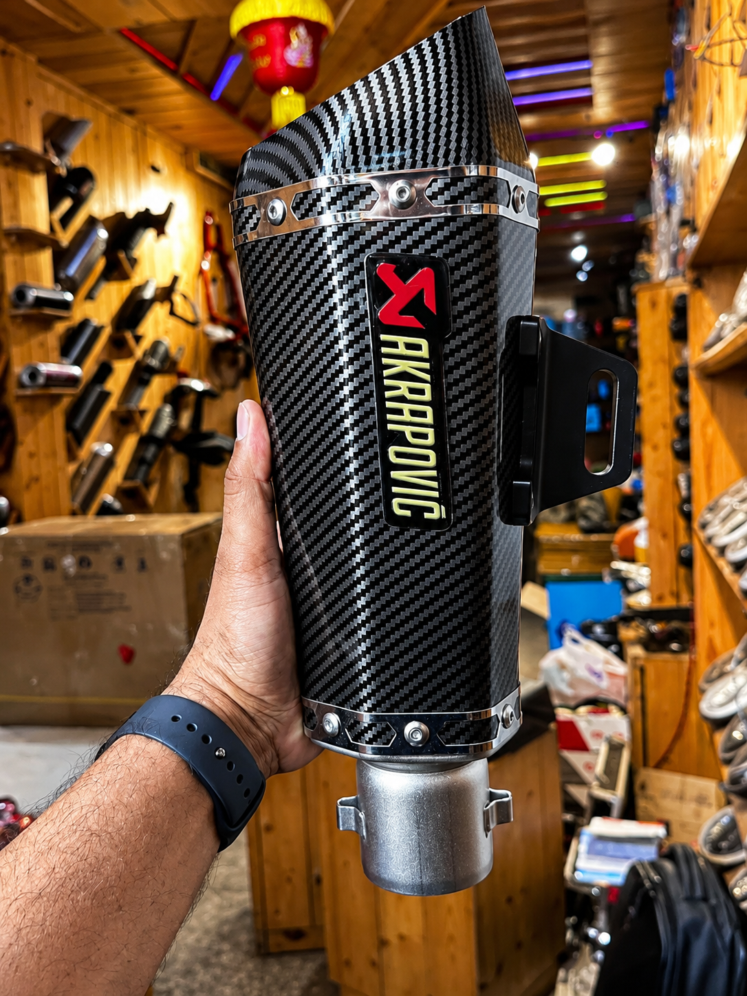 Universal Slip-On Motorcycle Exhaust