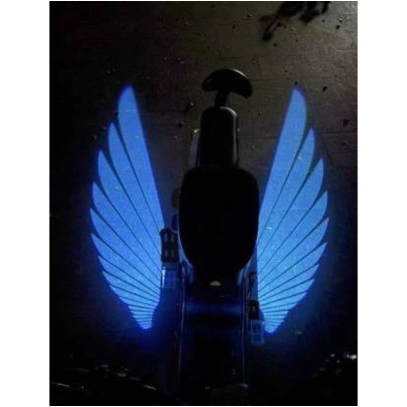 Universal angel wings LED lights for bike