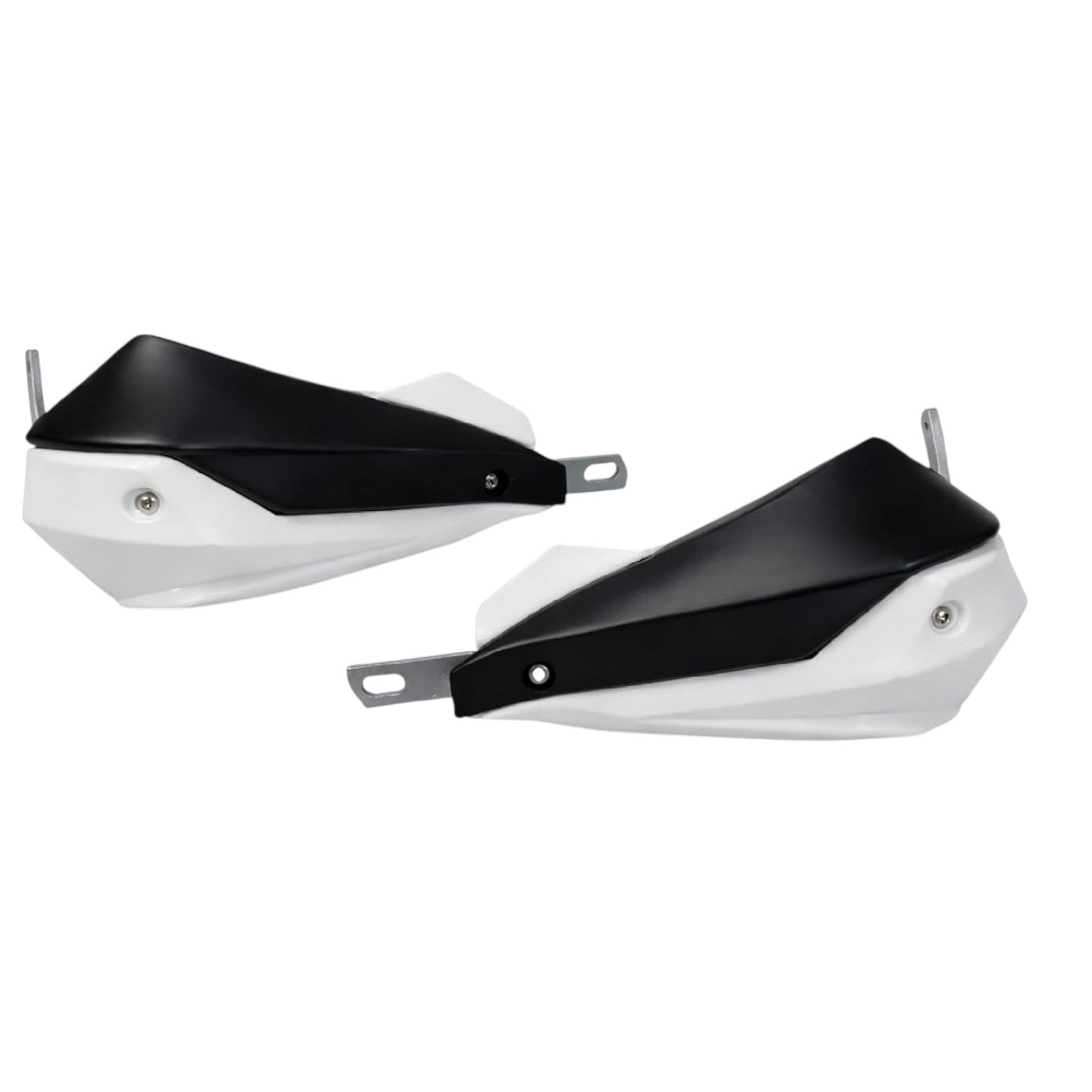 Universal motorcycle hand guard black