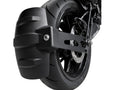 Universal tyre hugger for motorcycle rear wheel