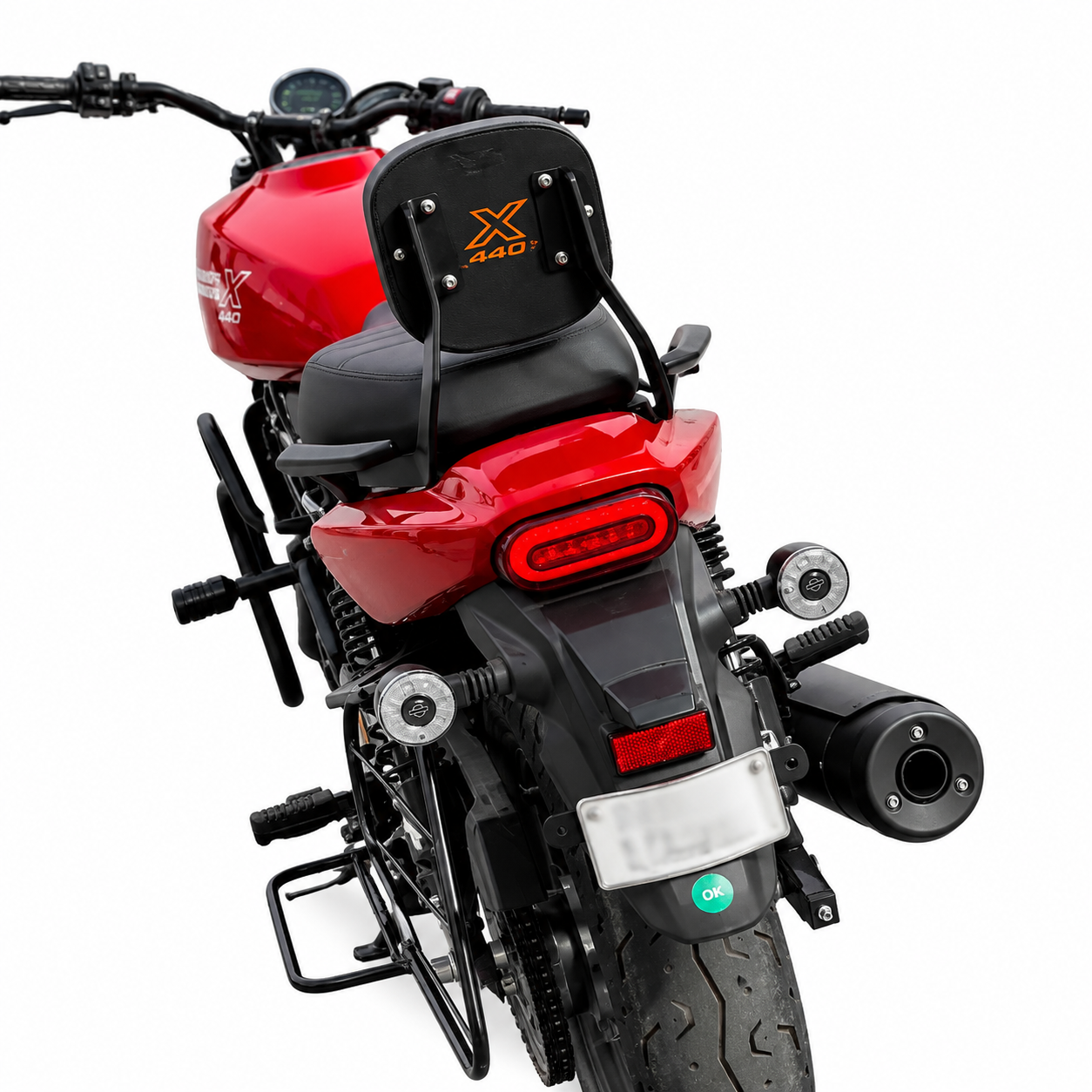 X440T Pillion Backrest