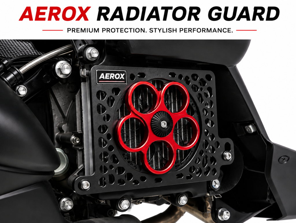 Yamaha Aerox 155 CNC Radiator Guard