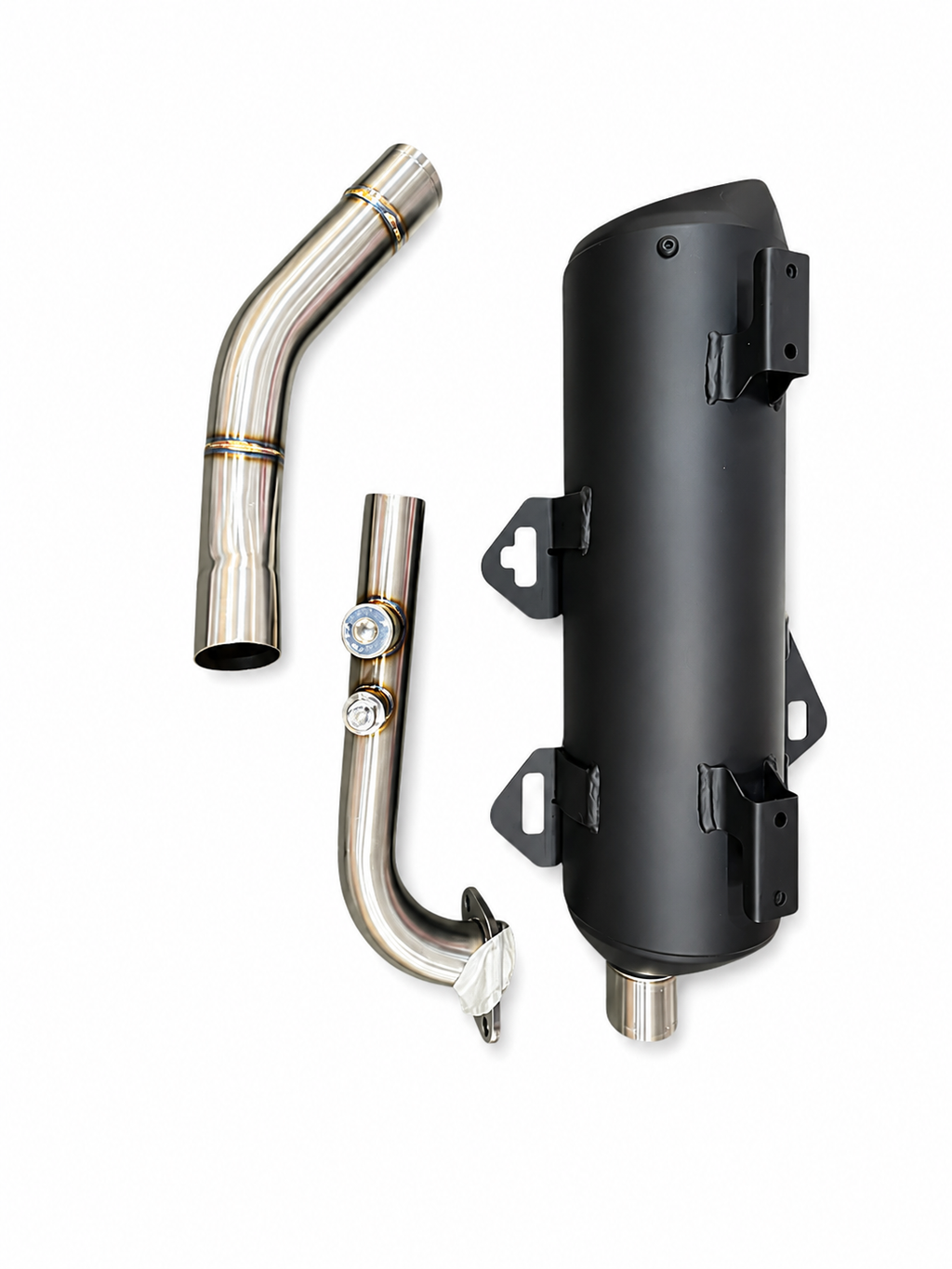 Yamaha Aerox 155 Exhaust with Bend Pipe