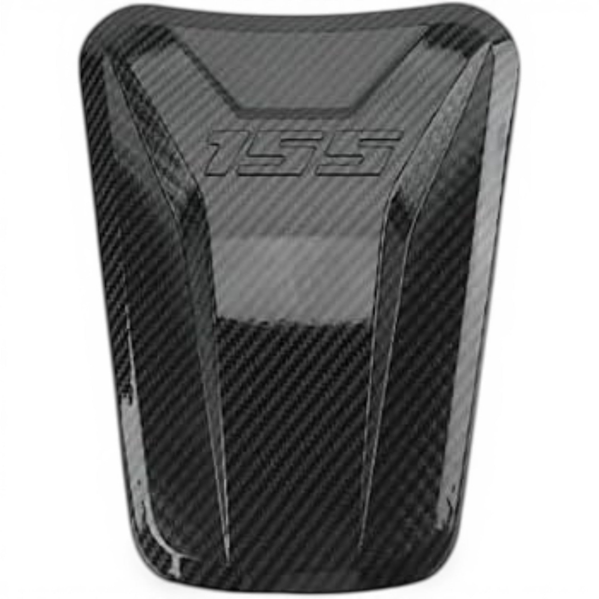 Yamaha Aerox 155 carbon tank cover front view