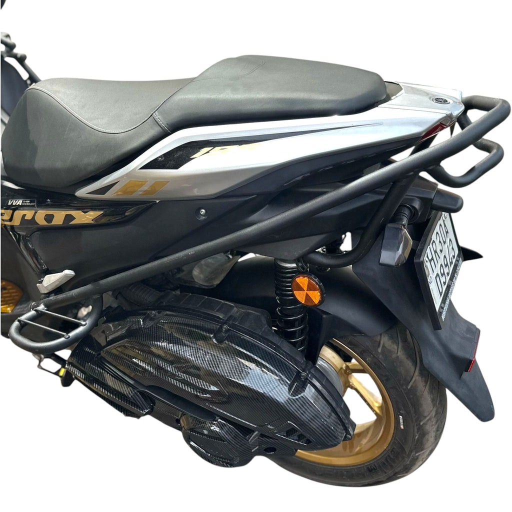 Yamaha Aerox 155 crash guard with ladies footrest