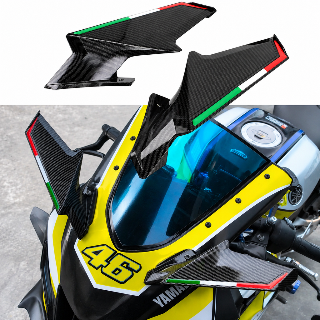 Yamaha R15 carbon wing mirror