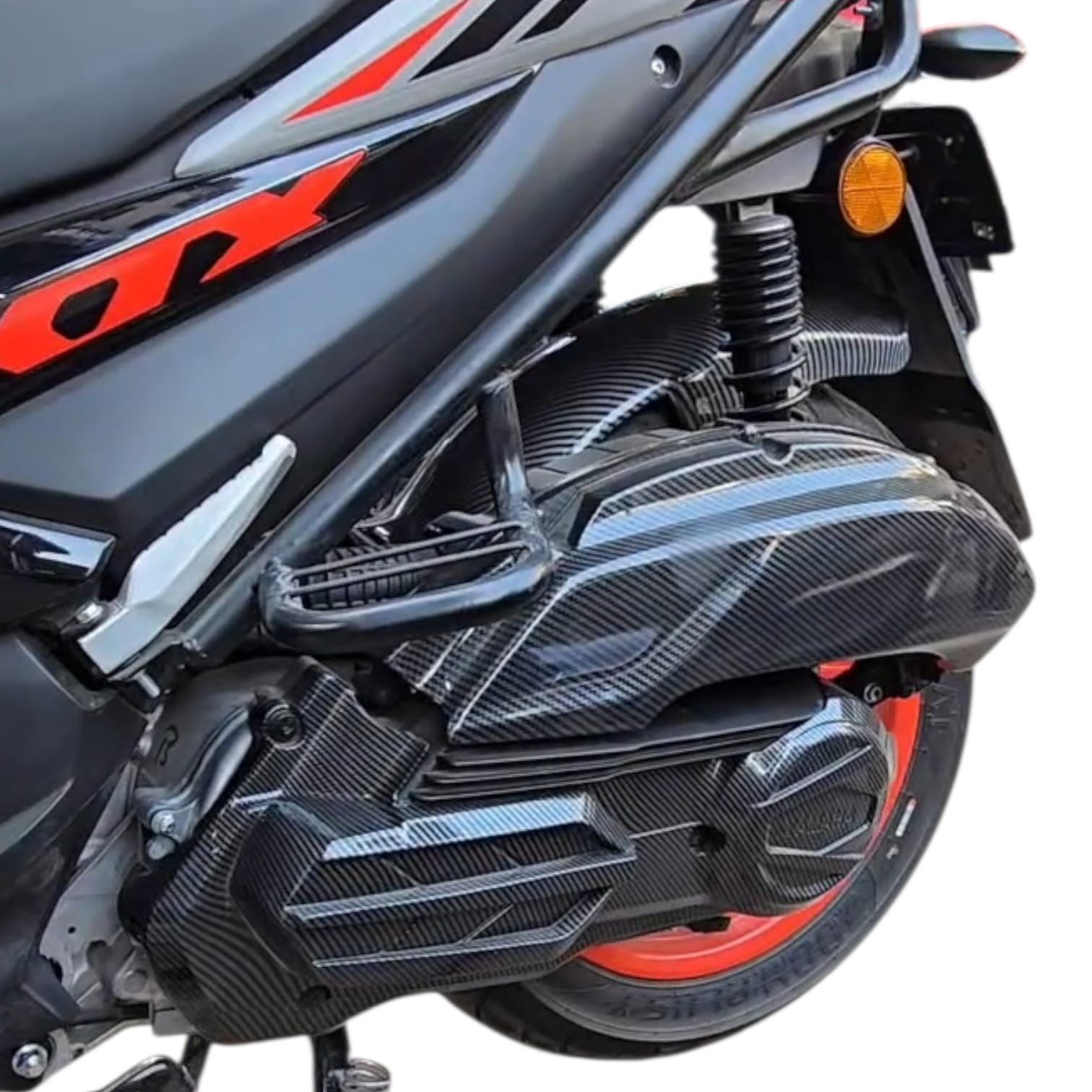 Aerox 155 Air Filter Cover Carbon