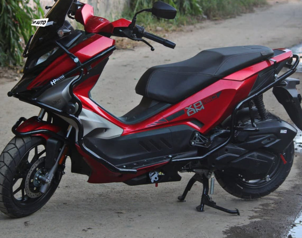 hero xoom 160 crash guard