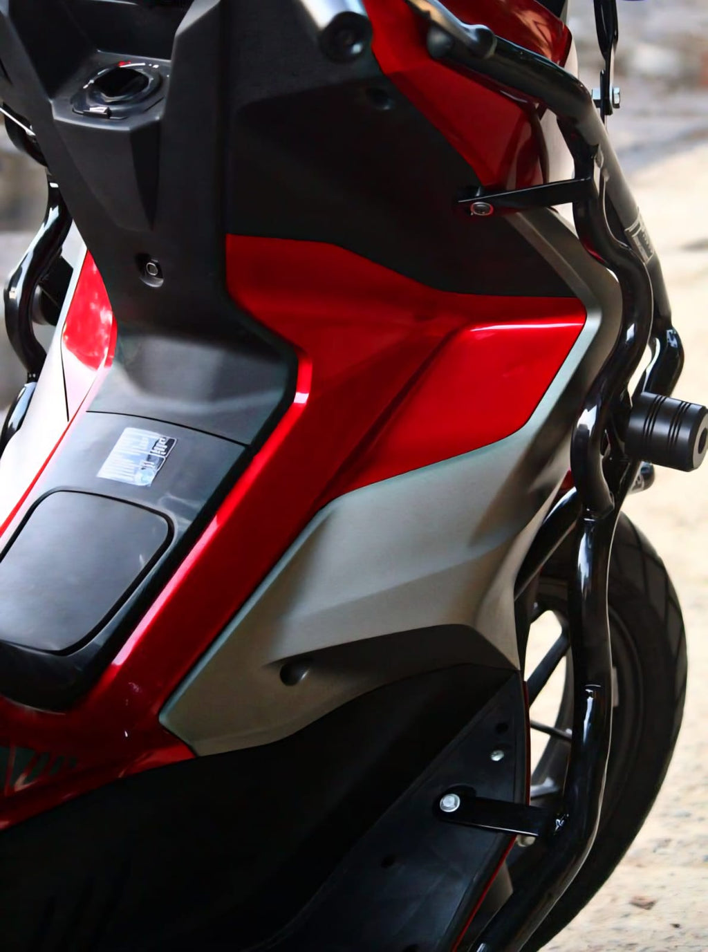 hero xoom 160 safety guard