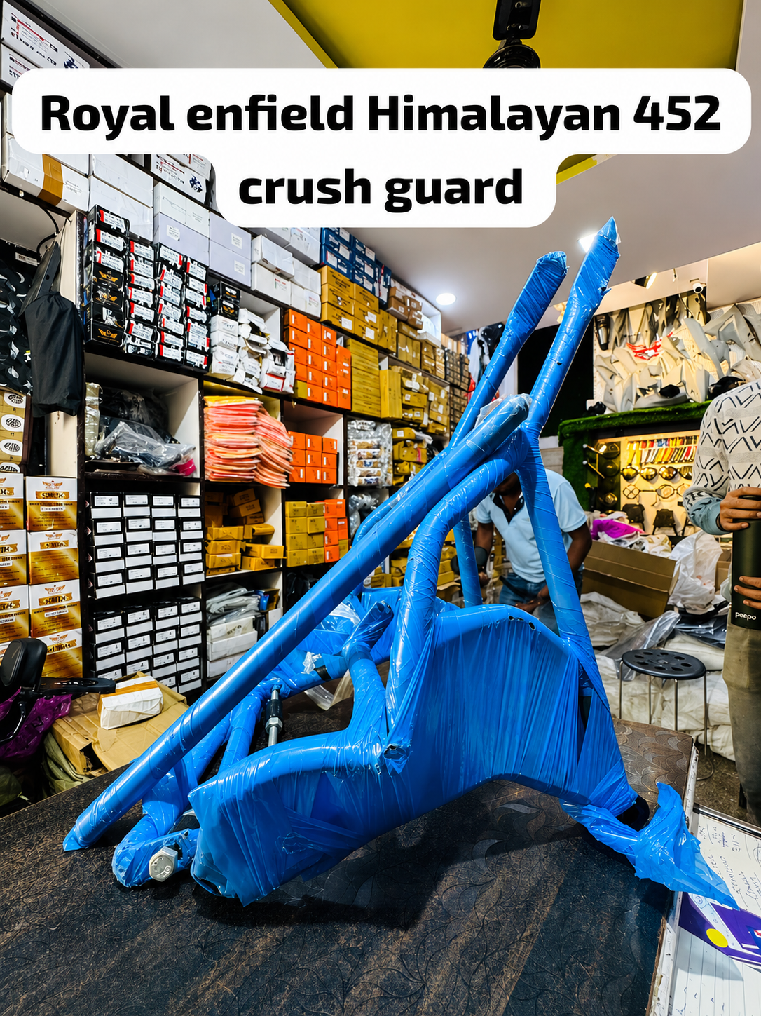himalayan 450 crash guard