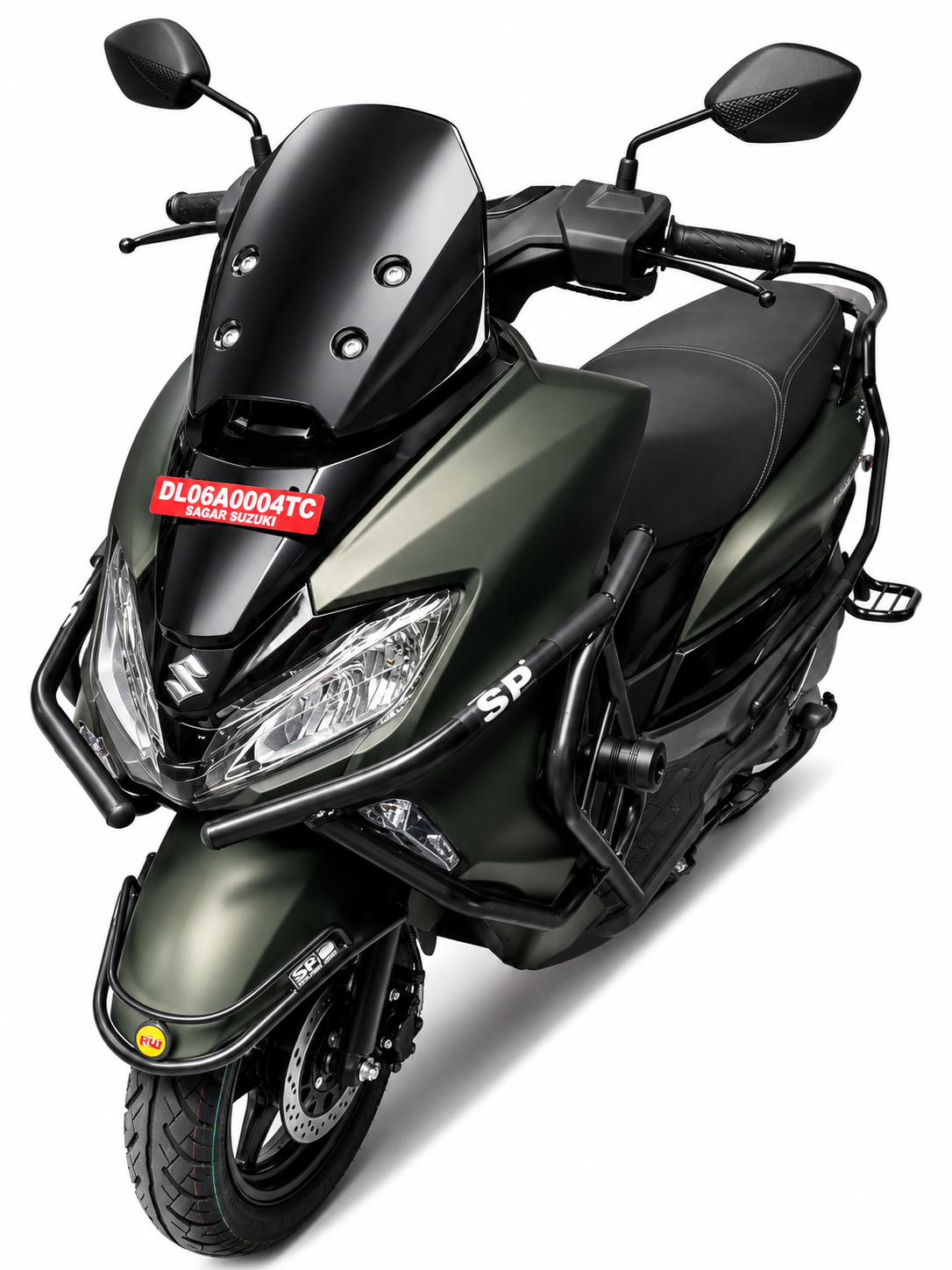 Suzuki Burgman 2026 Crash Guard | Heavy Duty Protection Guard for Burgman Street 125